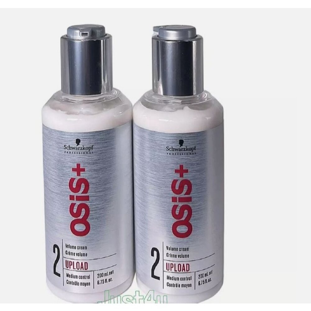 Schwarzkopf Osis+ 2 Upload Volume Cream 6.75 oz (pack of 2) sale ✔